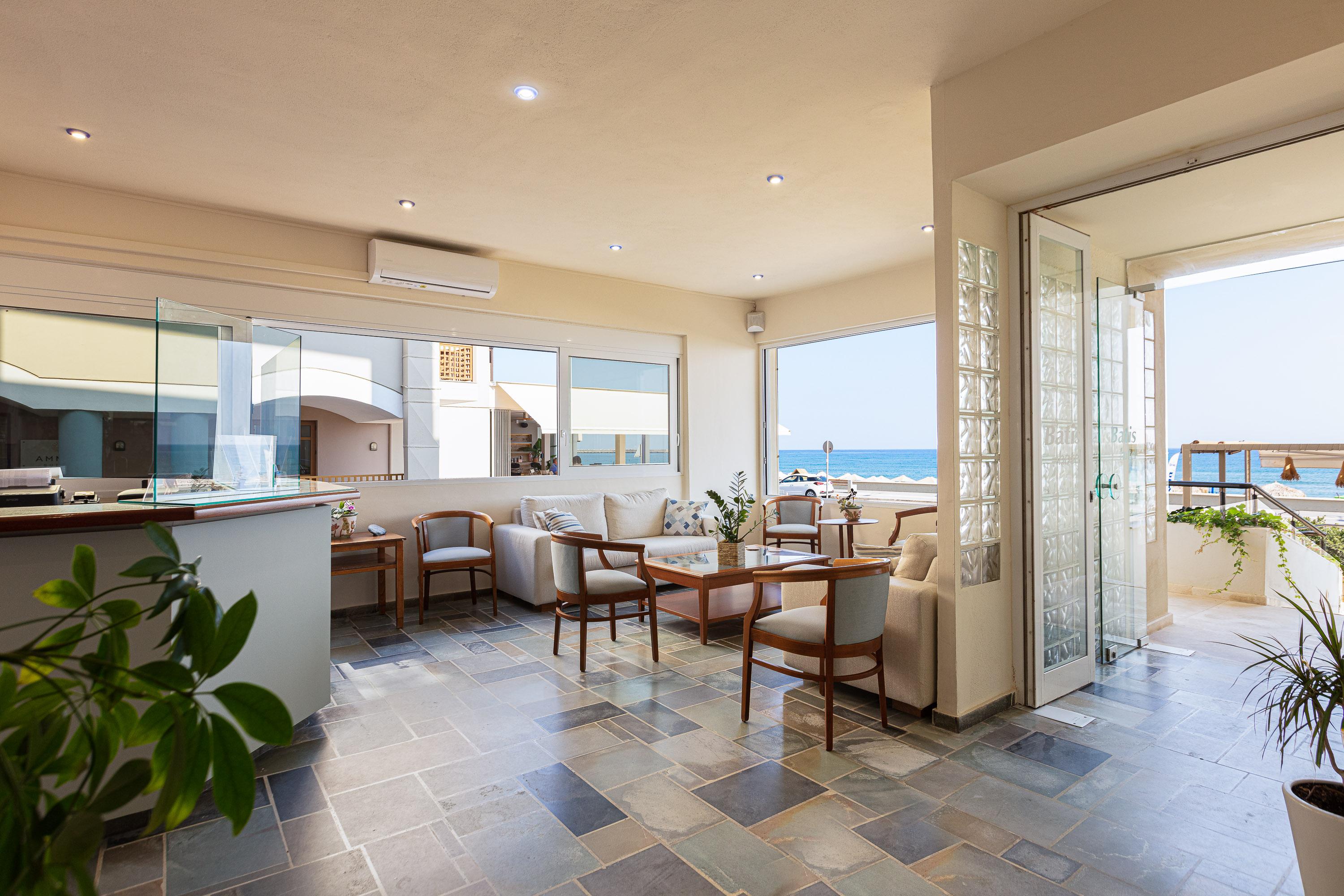 העיירה רתימנו Batis Beach Hotel מראה חיצוני תמונה